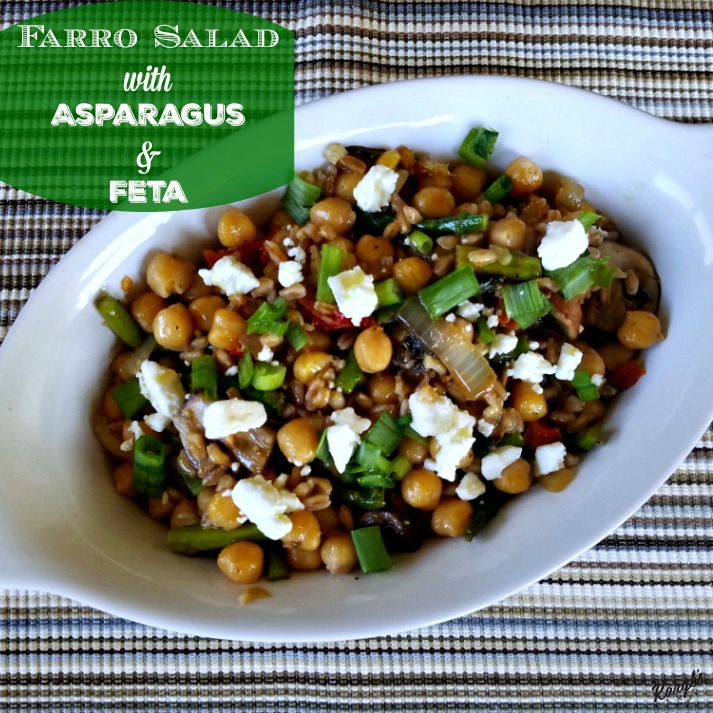 Farro Salad with Asparagus & Feta - Karyl's Kulinary Krusade Farro Salad with Asparagus & Feta - Karyl's Kulinary Krusade