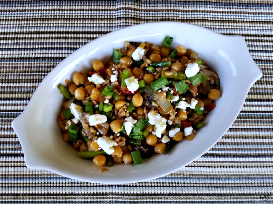 Farro Salad with Asparagus & Feta - Karyl's Kulinary Krusade Farro Salad with Asparagus & Feta - Karyl's Kulinary Krusade