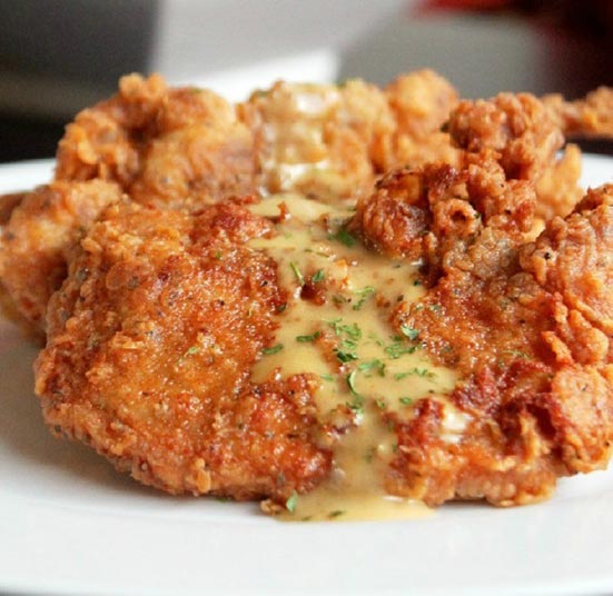 Spicy Fried Pork Chops Spicy Fried Pork Chops