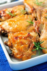 Maple-Glazed-Garlic-Chicken-Thighs
