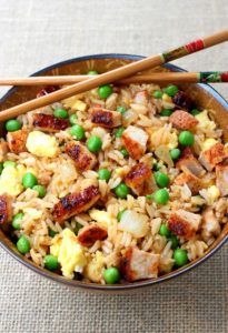 BBQ Pork Fried Rice by Mantitlement