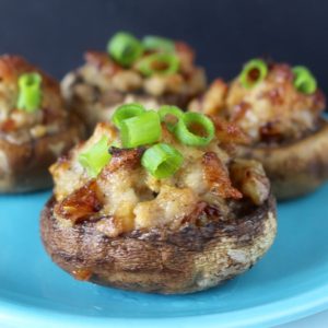 Chipotle Stuffed Mushrooms by Jay's Baking Me Crazy