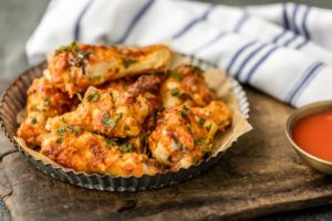 Simple Spiced Baked Chicken Wings by The Cookie Rookie