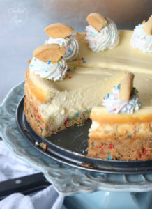 Sugar Cookie Cheesecake by Cookies & Cups