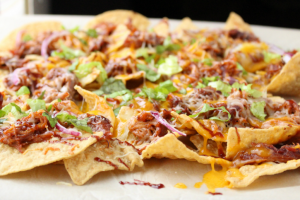 Pulled Pork Nachos by Family Fresh Meals