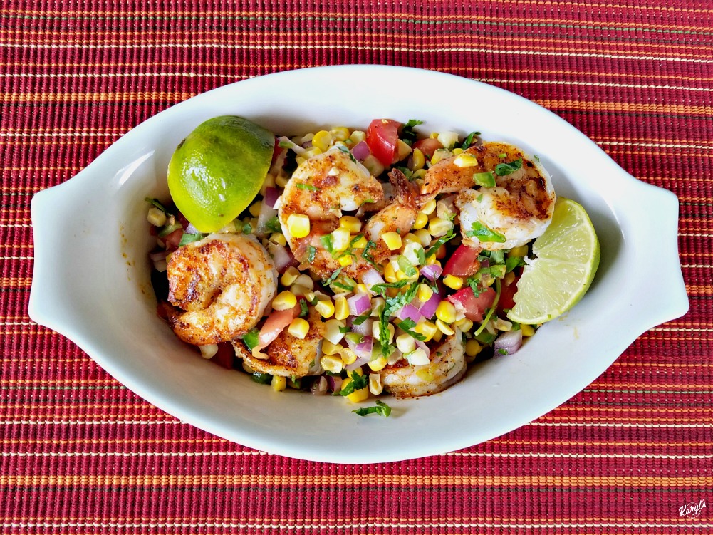 Spicy Grilled Shrimp with Corn Salsa - Karyl's Kulinary Krusade Spicy Grilled Shrimp with Corn Salsa - Karyl's Kulinary Krusade