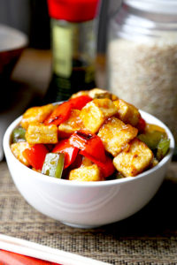 Sweet and Sour Tofu by Pickled Plum