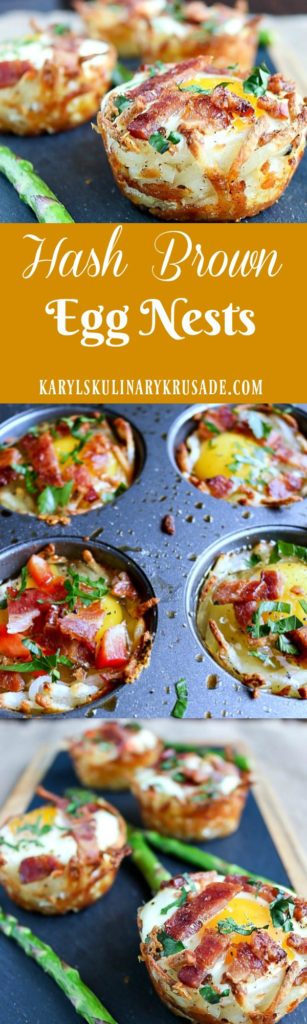 Hash Brown Egg Nests - Karyl's Kulinary Krusade