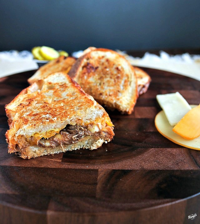 Pulled Pork Grilled Cheese - Karyl's Kulinary Krusade Pulled Pork Grilled Cheese - Karyl's Kulinary Krusade