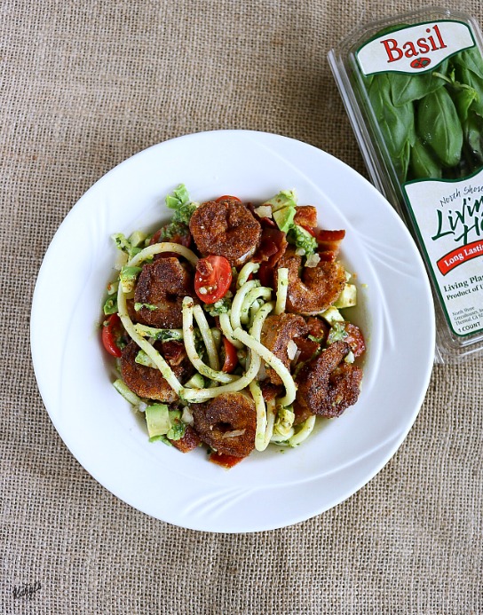 Blackened Shrimp Pesto Pasta Salad - Karyl's Kulinary Krusade Blackened Shrimp Pesto Pasta Salad - Karyl's Kulinary Krusade