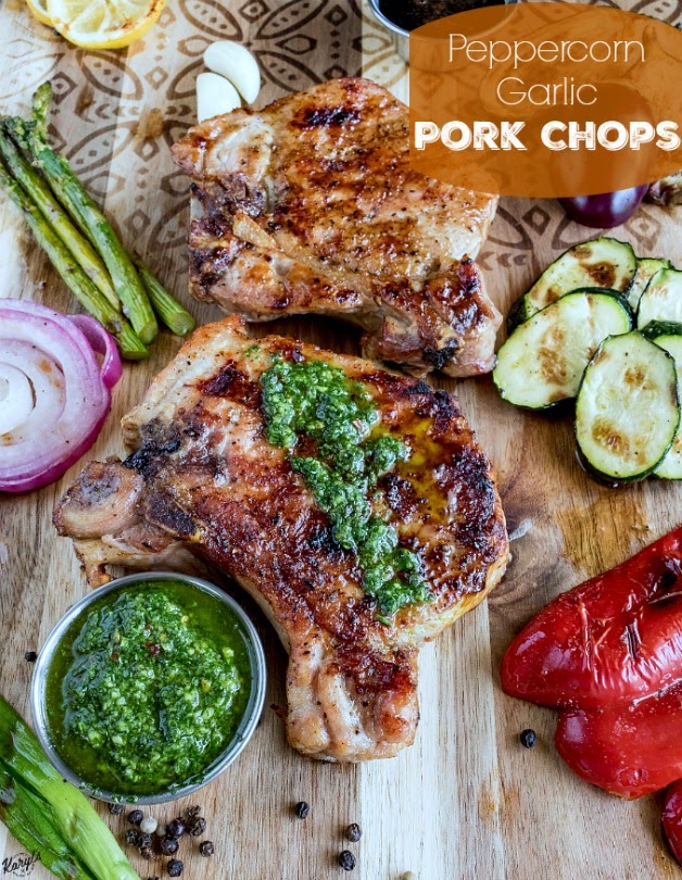 Peppercorn Garlic Pork Chops - Karyl's Kulinary Krusade Peppercorn Garlic Pork Chops - Karyl's Kulinary Krusade