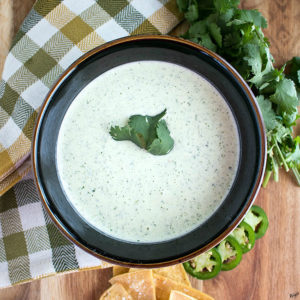 Chuy's Creamy Jalapeno Dip - Karyl's Kulinary Krusade