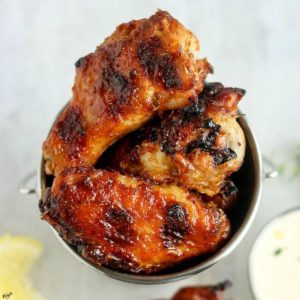 Grilled Honey Bourbon Chicken Wings - Karyl's Kulinary Krusade Grilled Honey Bourbon Chicken Wings - Karyl's Kulinary Krusade