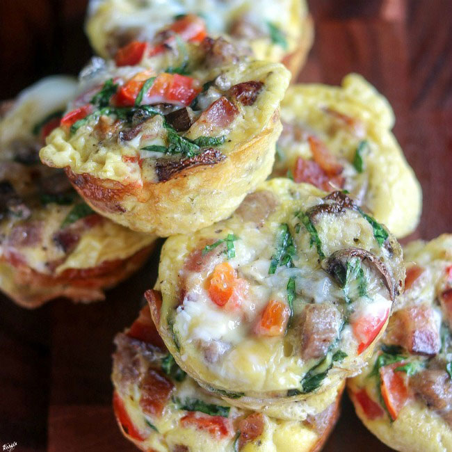 Loaded Breakfast Egg Muffins - Karyl's Kulinary Krusade